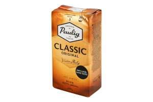 Кава натуральна смажена мелена Original Classic Paulig в/у 250г
