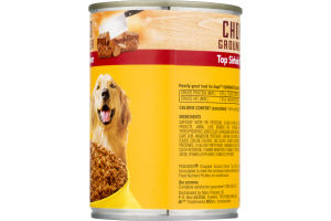 Pedigree Chopped Ground Dog Food Dinner Top Sirloin Steak