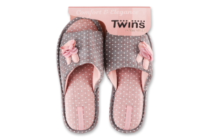 Тапочки открытые домашние женские Twins №8852 40