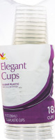 Ahold Elegant Cups Clear Plastic - 10 OZ