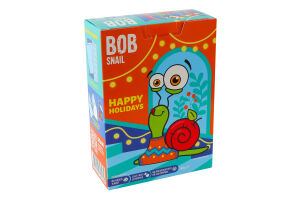 Набір продукції з іграшкою та стікером Різдвяний бокс Bob Snail к/у 140г