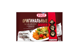 Пельмени vici мини с говядиной оригинальные 400г (4770190082532)