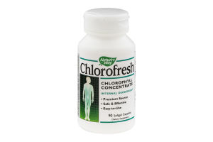 Nature's Way Chlorfresh Chlorophyll Concetrate Internal Deodorant - 90 CT