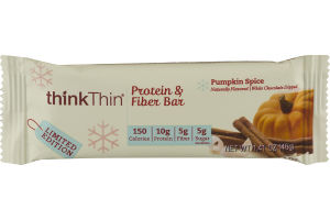 ThinkThin Protein & Fiber Bar Pumpkin Spice