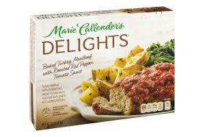 Marie Callender's Delights Baked Turkey Meatloaf with Roasted Red Pepper Tomato Sauce