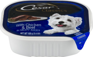 Cesar Classics Caninie Cuisine With Chicken & Beef