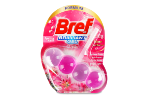 Засіб для унітазу Bref Весняний дощ блискучий гель