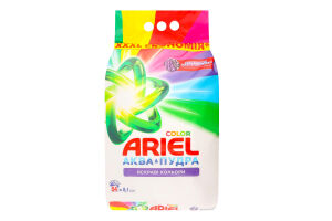 Засіб миючий синтетичний порошкоподібний Яскраві кольори Color Аква-Пудра Ariel 8.1кг