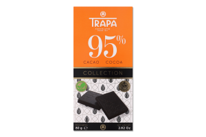 Шоколад 95% черный Collection Trapa к/у 80г