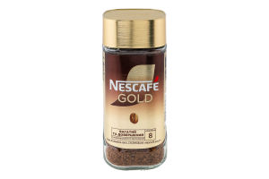 Кофе растворимый сублимированный Gold Nescafe с/б 95г