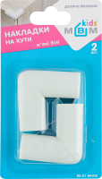 Накладки на кути MBM Kids White м'які BS-01
