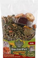 Корм д/середніх гризунів беззерновий 25складників 350г Doctor Pet