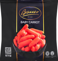 Морковь мини быстрозамороженная Bauer м/у 400г