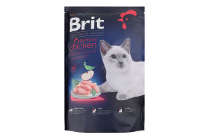 Корм полнорационный для взрослых стерилизованных котов Chicken Sterilized Premium by Nature Brit д/п 800г