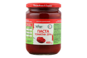 Томат паста Українська зірка 450 г Твіст херсонськ