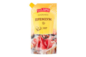 Майонез 72% Преміум Щедро д/п 300г