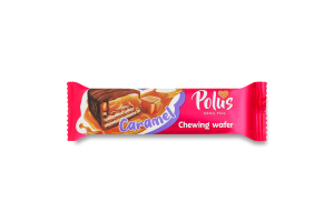 Батончик вафельний Toffee&Caramel Mix Polus м/у 30г
