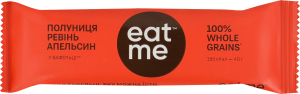 Батончик в вафельной бумаге Клубника, ревень и апельсин EatMe м/у 40г