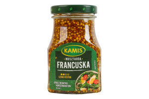 Горчица Французская Kamis с/б 185г