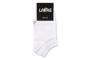 Шкарпетки жіночі Lapas Mini короткі білий р.38-40