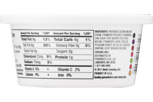 Ahold Cream Cheese Spread with Strawberries Soft