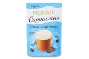 Кавовий напій MoKaTe 110 г Капучино + Магній (Польща)