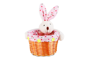 Кошик Великод кролик з підкл декорат 14х12 986417