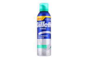 Піна для гоління Aloe vera Sensitive skin Gillette 250мл