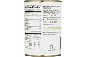 Ahold Mushrooms Stems and Pieces