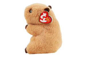 Игрушка мягкая для детей от 3лет 15см №37391 Капибара Лара Beanie babies TY 1шт