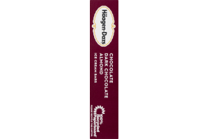 Haagen-Dazs Chocolate Dark Chocolate Almond Ice Cream Bars - 3 CT