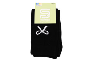 Гольфи дит Premier socks вишит бантик чорн р.18-20