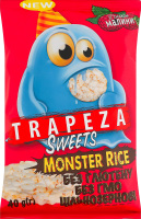 Мини-галеты рисовые со вкусом малины Monster rice Sweets Trapeza м/у 40г