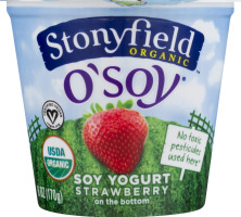 Stonyfield Organic O'Soy Yogurt Strawberry