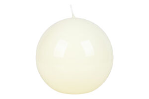 Свічка Meloria Cream куля 120мм 958532