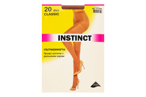 Колготки жіночі Instinct Classic 20den 4 natural