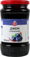Джем стерилизованный Черничный Fine Life с/б 430г