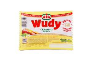 Сосиски из курицы и индейки Classico snack Wudy в/у 125г