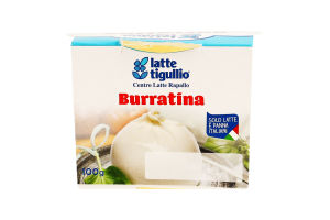 Сир 50% Бурратіна Tigullio к/у 100г