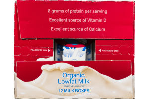 Horizon Organic Lowfat Milk - 12 CT