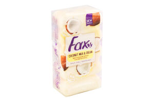 Мыло туалетное Coconut milk&Cream Fax 5х70г