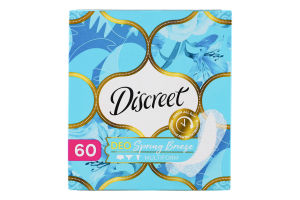 Прокладки щоденні ароматизовані Spring Breeze Deo Multiform Discreet 60шт