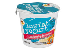 Ahold Lowfat Yogurt Strawberry Banana