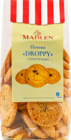 Печиво пісочне Droppy з родзинками 160г La Madlen