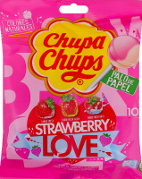 Карамель Strawberry love Chupa Chups м/у 12х10г