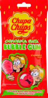 Резинка жевательная Клубничный вкус Bubble gum Chupa Chups м/у 11г