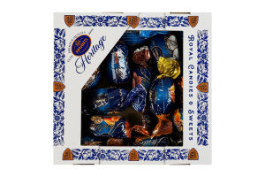 Цукерки глазуровані кондитерською глазур'ю Асорті Amanti м/у 0.4кг