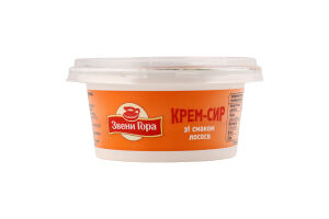 Крем-сыр 50% со вкусом лосося Звени Гора ст 130г