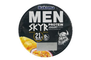 Йогурт Bakoma MEN SKYR протеїн смак манг-марак 2%