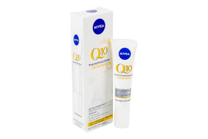 Крем для кожи вокруг глаз укрепляющий против морщин Q10 Сила Nivea 15мл